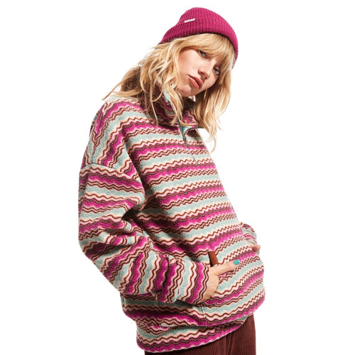 Roxy Γυναικεία μπλούζα Live Out Loud Hooded Fleece